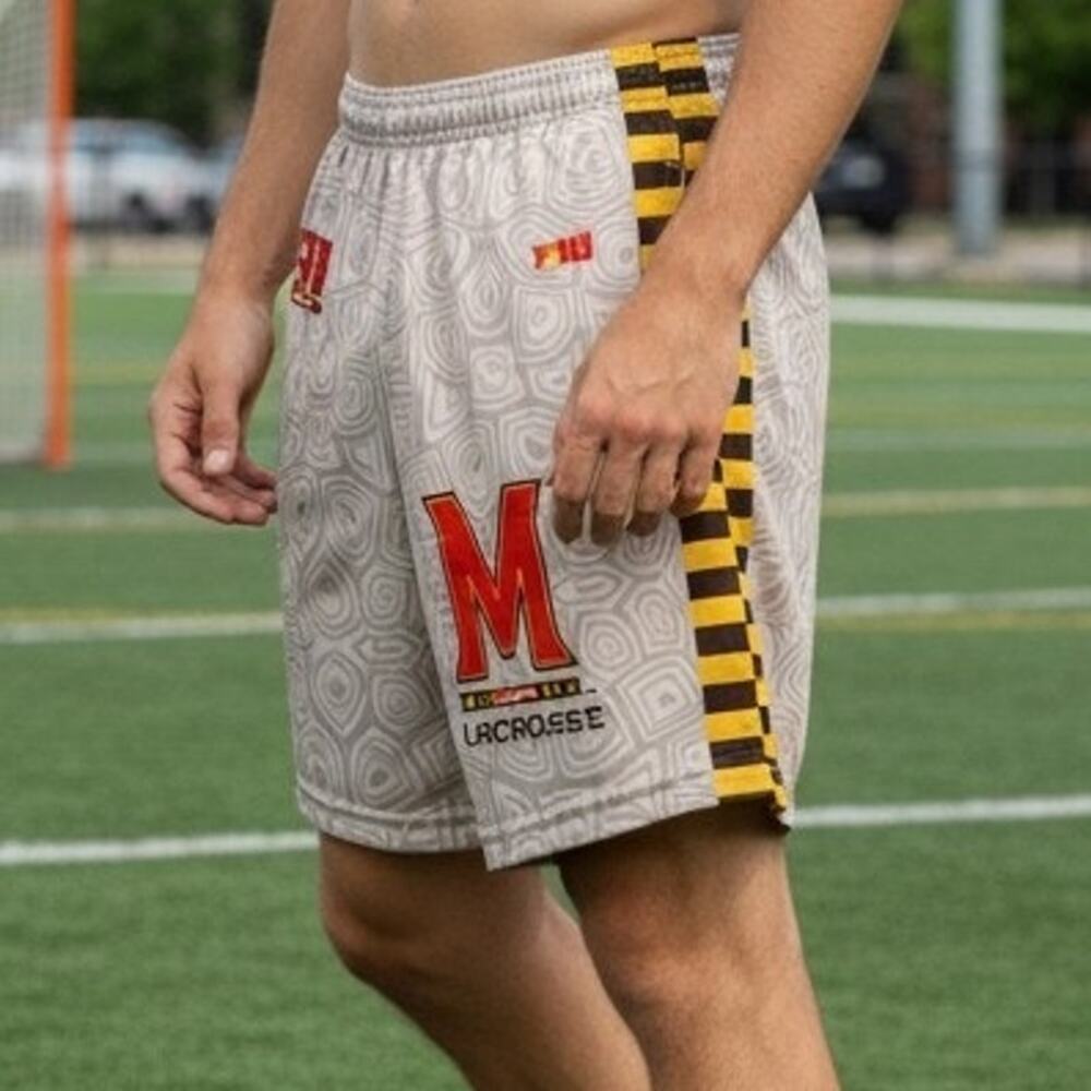 Fit 2 Win Boys Maryland Terps Lacrosse Shorts w/Pockets - Size: L